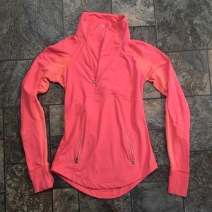 lululemon athletica Run Reflect: coral/orange sz 4